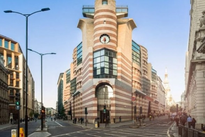 No 1 Poultry in City of London (Screenshot captured from WeWork website)