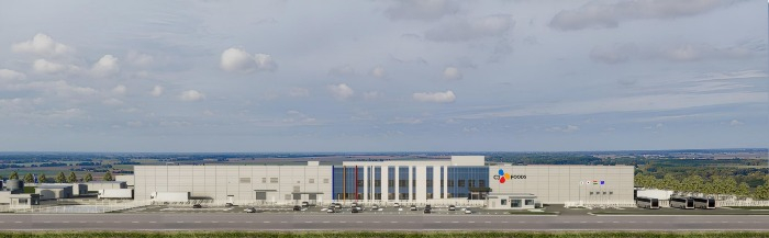A rendered image of the CJ Foods factory to be built in Hungary (Courtesy of CJ CheilJedang)