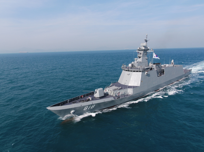 Hanwha Ocean's Daegu-class frigate