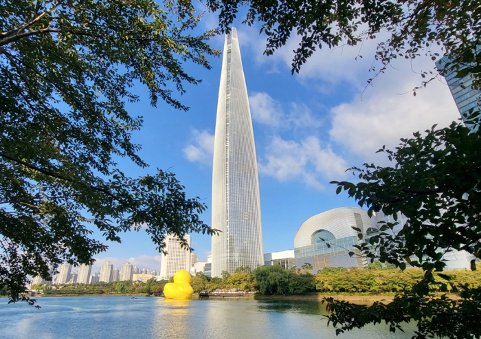 Lotte World Tower, the tallest skyscraper in South Korea