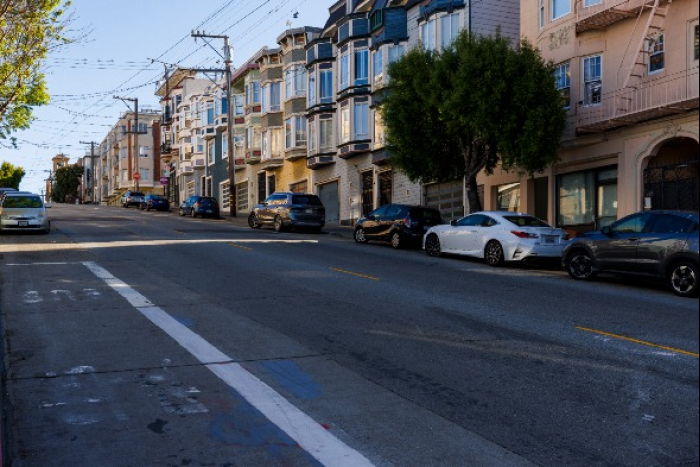 A residential district in San Francisco, California (Courtesy of Getty Image)