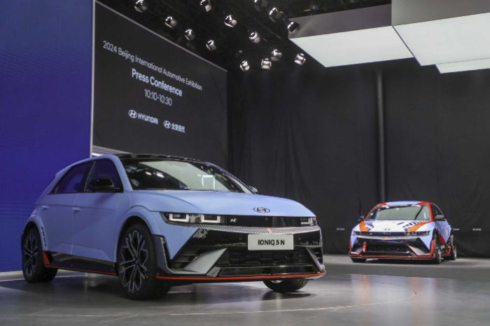 Hyundai Motor participates in the 2024 Beijing International Automotive Exhibition in May 2024 (Courtesy of Hyundai Motor Group)