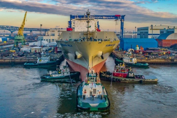 Philly　Shipyard　in　Philadelphia,　Pennsylvania　(Courtesy　of　Hanwha　Group)