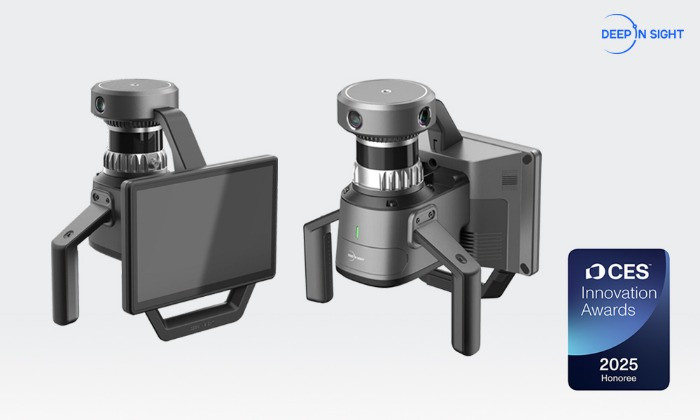 3D　spatial　data　scanner　DIMENVUE　Pro　by　DEEP　IN　SIGHT　(Courtesy　of　DEEP　IN　SIGHT)