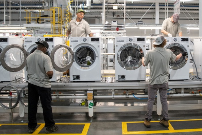 LG Electronics' washing machine and dryer plant in Clarksville, TN (Courtesy of LG Electronics)
