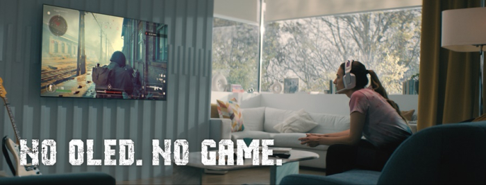 LG Display's OLED gaming TV commercial