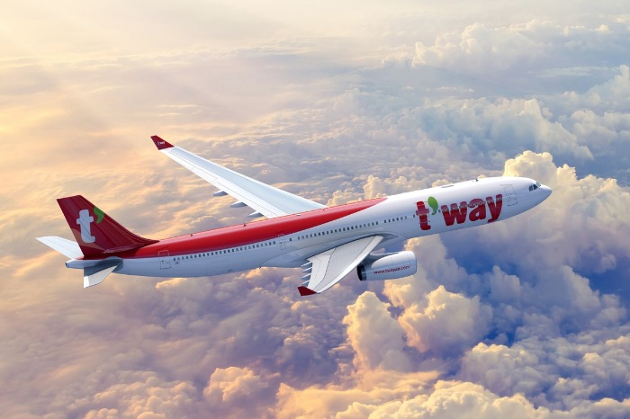 (Courtesy of T'way Air)
