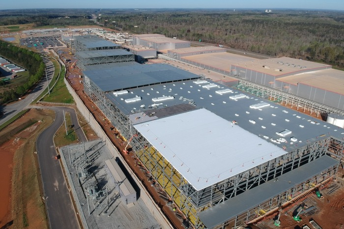SK　On　battery　plant　in　the　US　state　of　Georgia　(Courtesy　of　SK　On)
