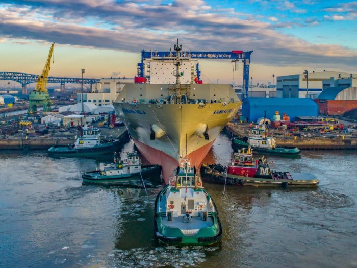 Philly　Shipyard　in　Philadelphia,　Pennsylvania　(Courtesy　of　Hanwha　Group)