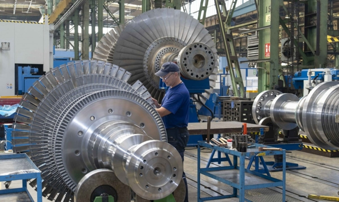 Doosan　Skoda　Power's　gas　turbine　plant　in　the　Czech　Republic