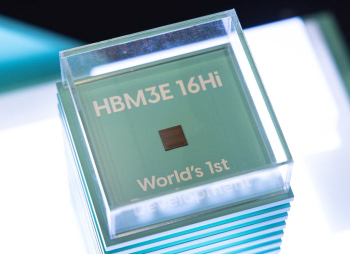 SK Hynix's HBM3E (Courtesy of News1 Korea)