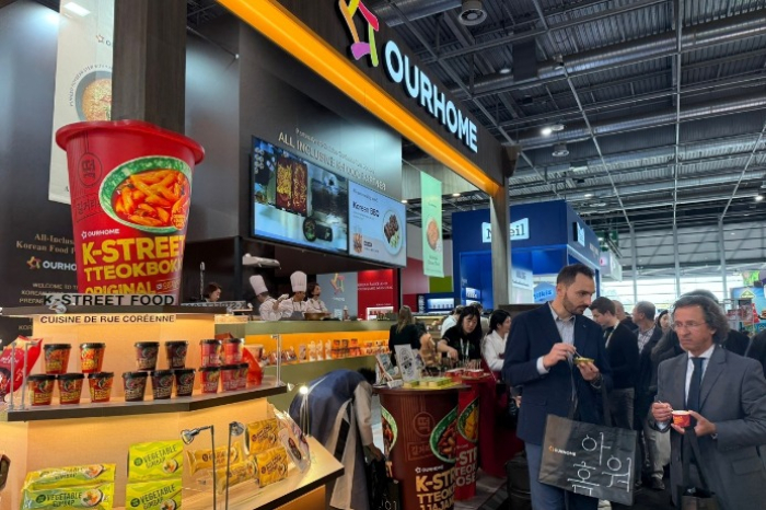 Ourhome　booth　at　the　international　food　exhibition　SIAL　Paris　2024　(Courtesy　of　Ourhome) 