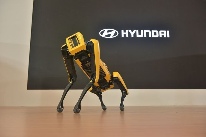 Spot is a four-legged robot