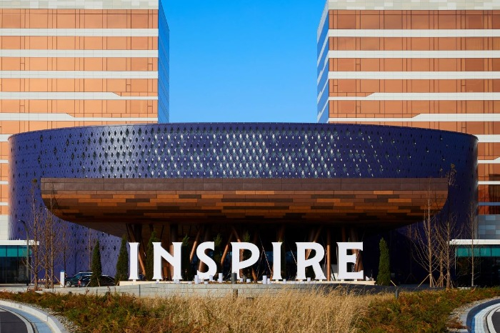 Mohegan Inspire Entertainment Resort opened on Yeongjong Island in January 2024