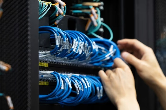 While　the　data　centers　of　South　Korea　now　largely　meet　domestic　demand,　the　country　is　regarded　by　investors　as　having　what　is　needed　for　a　facility　with　global　reach　(Photo:　SeongJoon　Cho/Bloomberg)