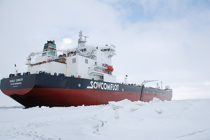 An Arctic shuttle tanker built by Samsung Heavy Industries (File photo by Samsung Heavy Industries)