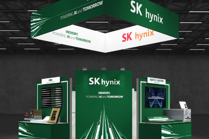 SK Hynix booth design at GTC 2025 in San Jose, CA (Courtesy of SK Hynix)