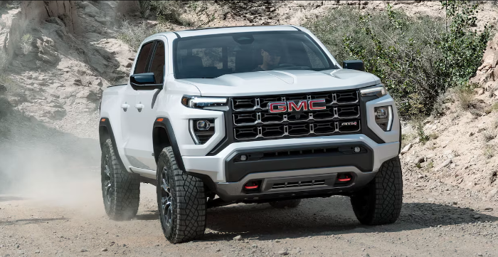 The　GMC　Canyon　(Screenshot　captured　from　GMC's　website) 