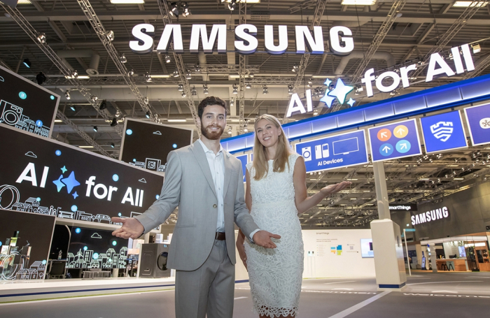 Samsung's booth at IFA 2024
