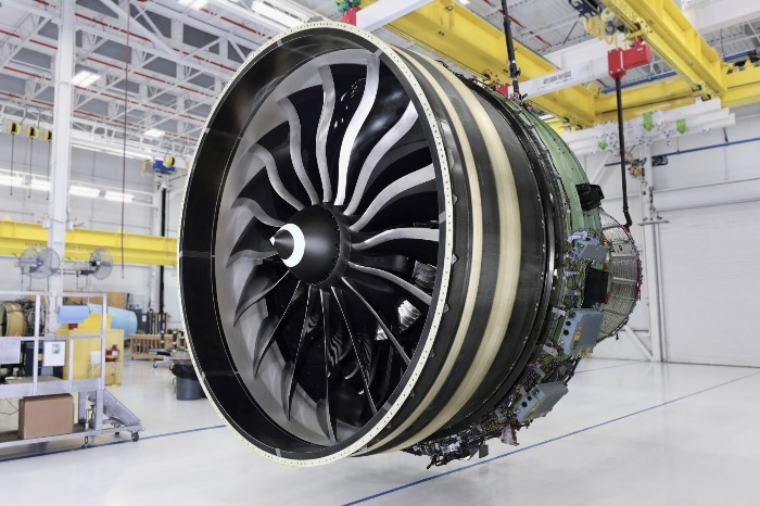 The　GE9X　engine　is　designed　for　Boeing　777　models　(Courtesy　of　GE　Aerospace)