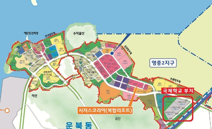 Wycombe Abbey's first Korean campus will be built in Incheon's Midan City on Yeongjong Island (Courtesy of IFEZ)