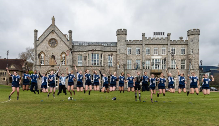 Students at Wycombe Abbey School in High Wycombe, Buckinghamshire