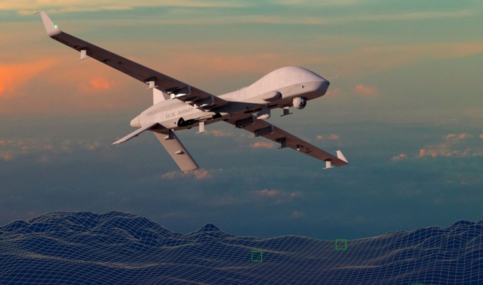 An　unmanned　aerial　vehicle　(UAV)　develped　by　General　Atomics　Aeronautical　Systems　Inc.　(GA-ASI)