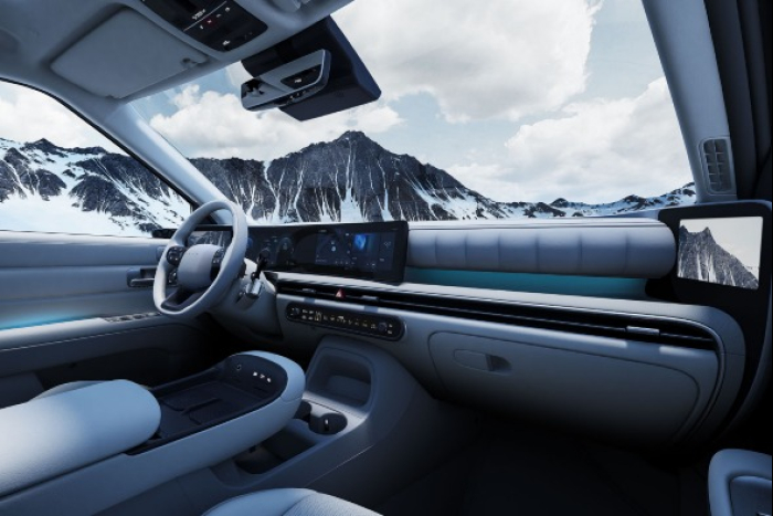 The all-new NEXO interior (Courtesy of Hyundai Motor)