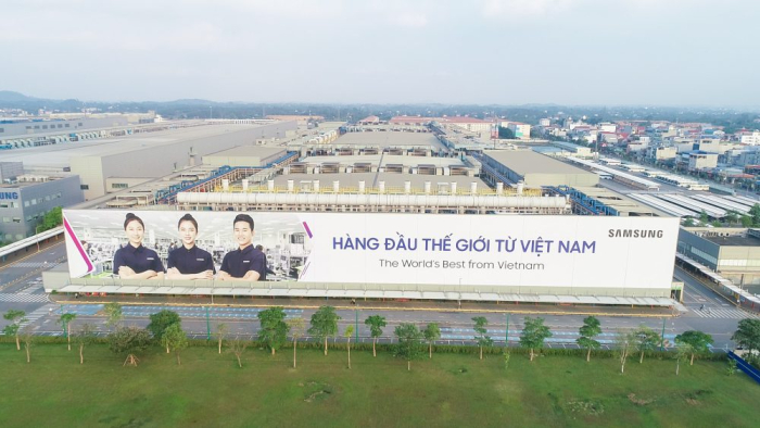 Samsung Electronics' home appliances plant in Vietnam