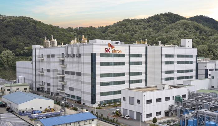 SK　Siltron’s　silicon　wafer　plant　in　Gumi