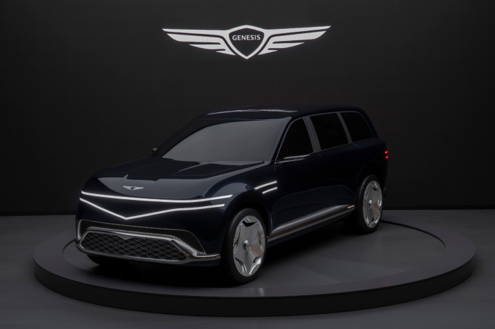 Genesis' Neolun Concept, on which the GV90 will be based (File photo by Hyundai Motor Group)