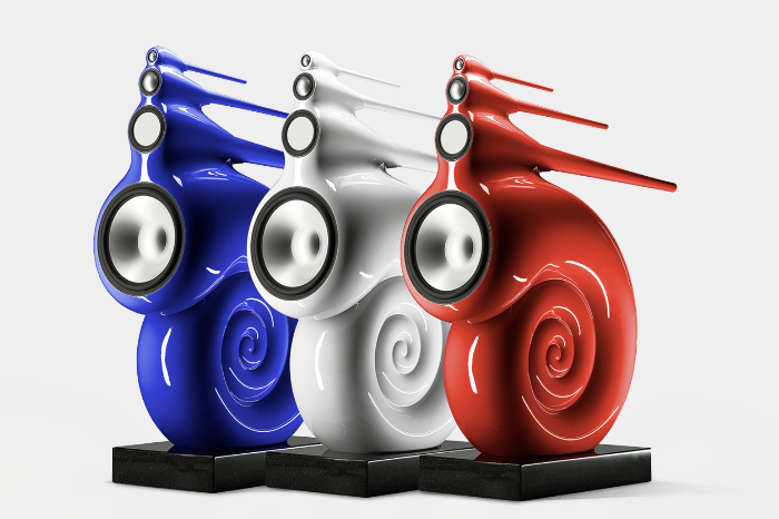 B&W (Bowers & Wilkins) premium loudspeakers under the Nautilus brand