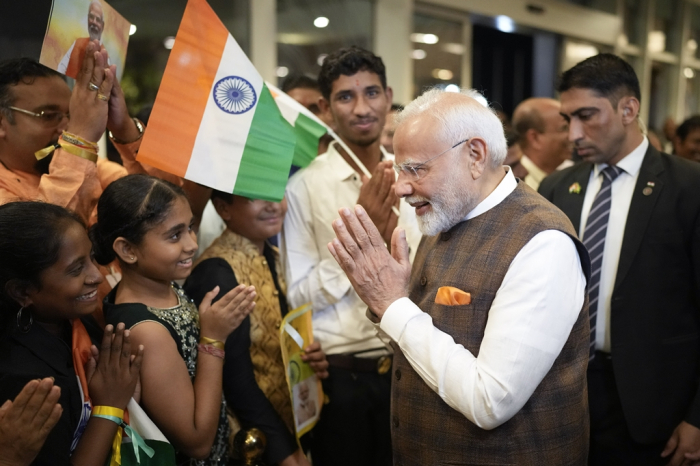 Shri Narendra Modi is the current and the fourth longest-serving Prime Minister of India (Courtesy of AP via Yonhap)