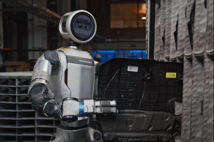Boston Dynamics' humanoid robot Atlas (Courtesy of Boston Dynamics)