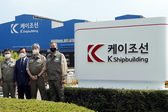 K Shipbuilding, the reborn STX Offshore & Shipbuilding, is a mid-tier Korean shipbuilder (Courtesy of Yonhap)
