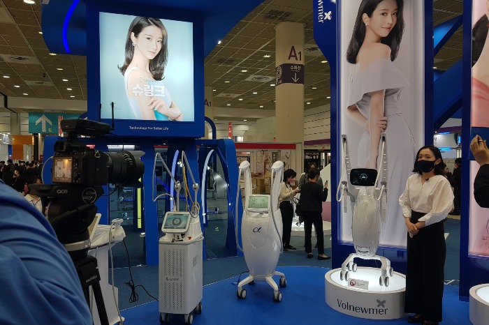 Classys' products on display at an exhibition