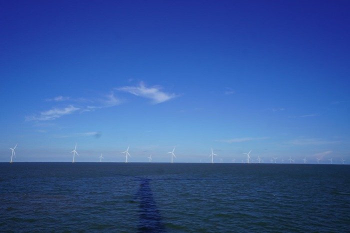 The TPD offshore wind farm in Tien Giang Province, Vietnam (Courtesy of SK Innovation E&S)
