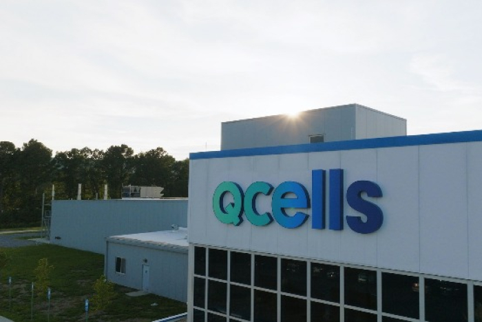 Hanwha Q Cells plant in Dalton, Georgia (Courtesy of Hanwha Q Cells)