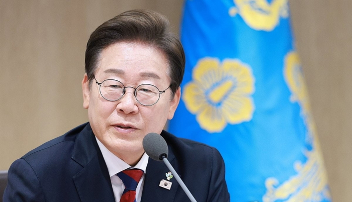 South　Korean　President　Lee　Jae-myung　(Courtesy　of　Yonhap)