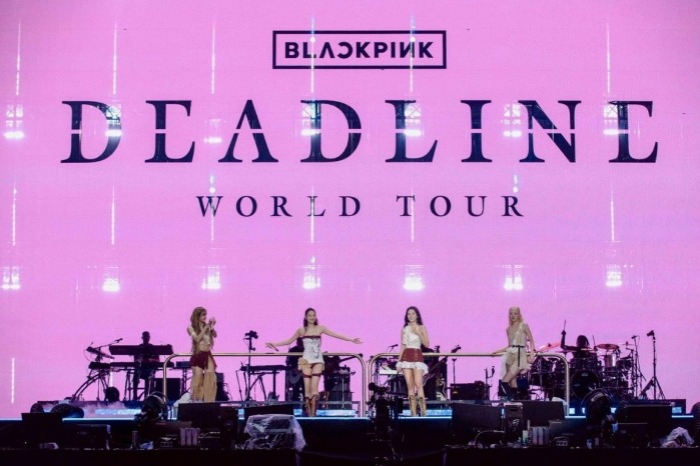 Blackpink concert at the Goyang Stadium as part of the Deadline World Tour (Courtesy of YG Entertainment) 