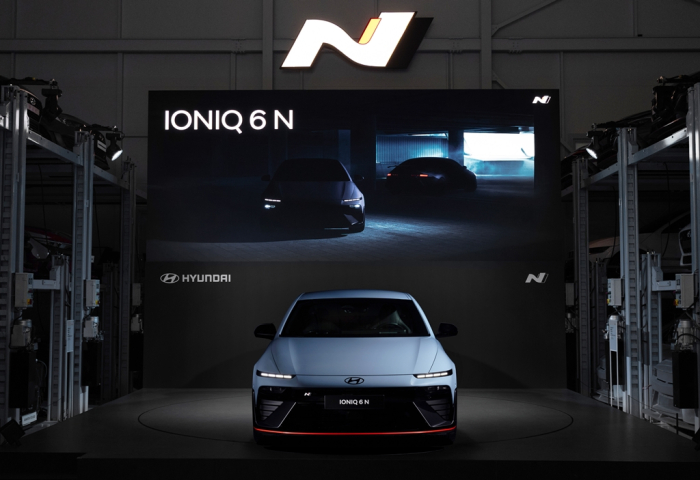 Hyundai premieres the IONIQ 6 N, its second high-performance EV under the N brand, at the 2025 Goodwood Festival of Speed, in July 2025