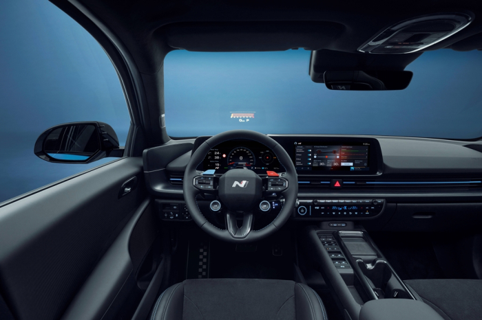 Interior of Hyundai's IONIQ 6 N