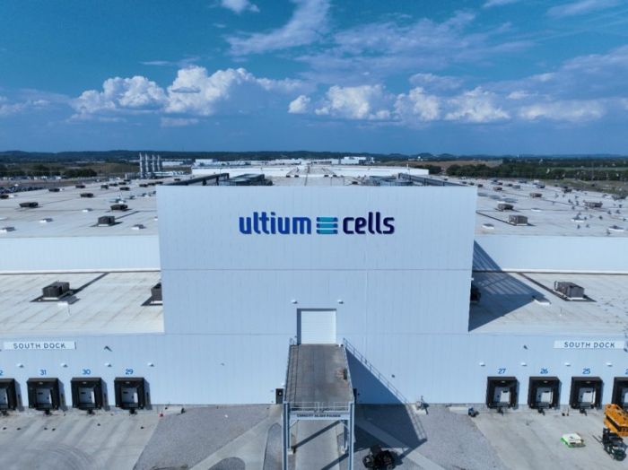 The Ultium Cells plant in Spring Hill, Tennessee adds production of lithium iron phosphate (LFP) battery cells (Courtesy of GM)