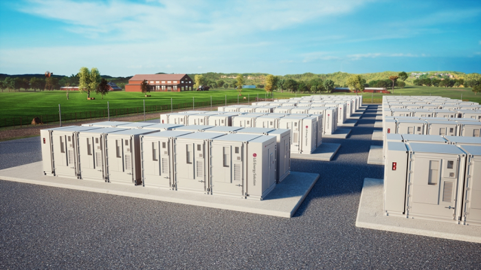 Energy storage systems (ESS) for supply to Excelsior (Courtesy of LG Energy Solution)