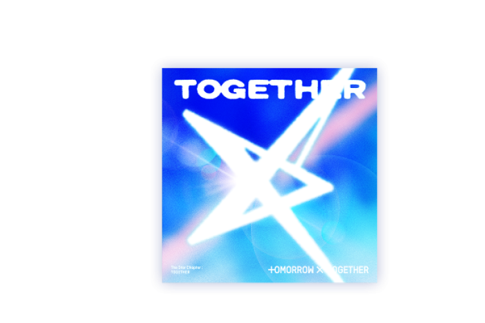 TXT new album, The Star Chapter: TOGETHER (Courtesy of HYBE)