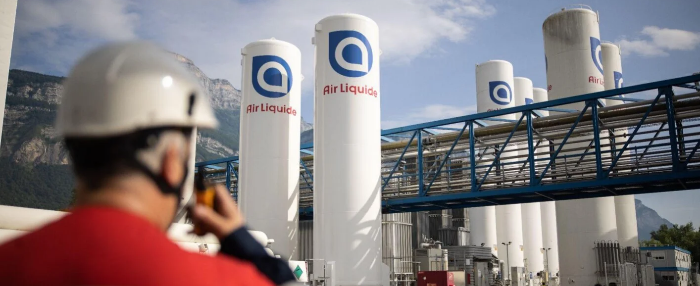 (Screenshot capturned from Air Liquide's website) 