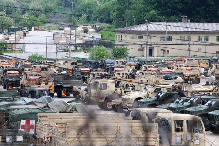 US military base in Dongducheon-si, South Korea 