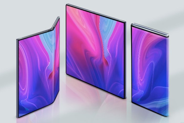 BOE AMOLED folding screen (Courtesy of BOE) 