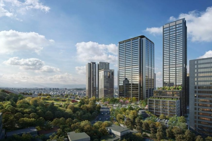 A rendering of IGIS Asset Management's redevelopment plan for the former Millennium Hilton Seoul site near Seoul Station (Courtesy of IGIS Asset)