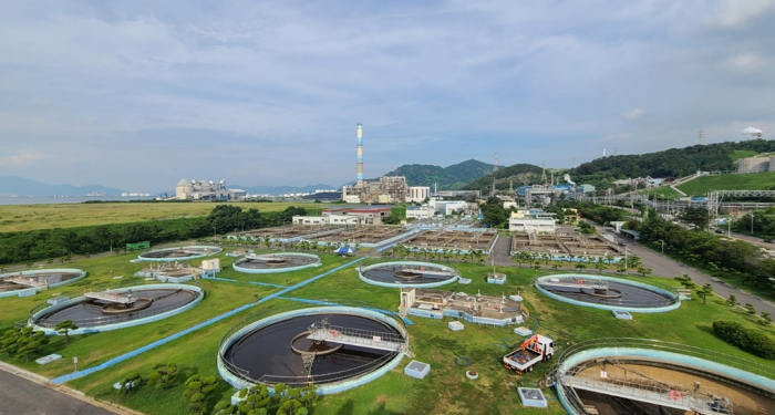 SK Ecoplant's water waste treatment center (Courtesy of SK Ecoplant)